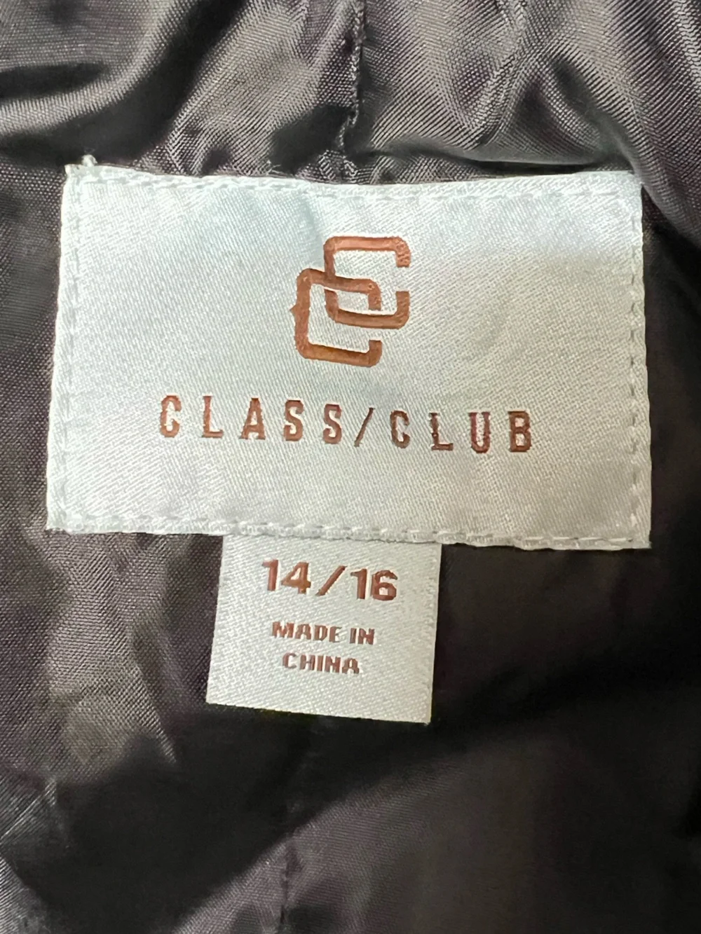 Class Club Boys Black Hooded Pea Coat